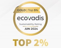 voltronic power technology -TOP 2% of all companies rated by EcoVadis